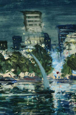 Ромадин Николай Михайлович. Ночь в Каире 